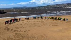 Litter Pick Up on the beach | NICRC