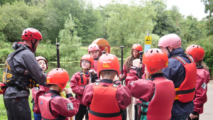 Children learning water safety | NICRC