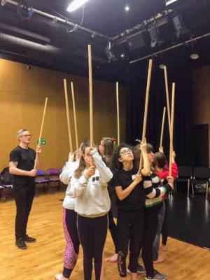 Young dances at a workshop | NI CRC