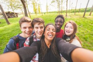 A group of happy smiling children | CRC NI